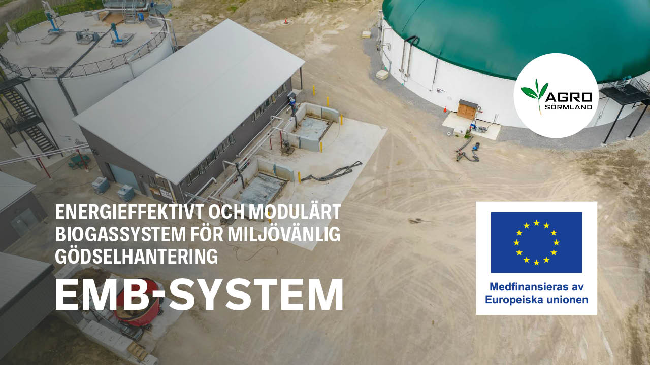 Energieffektivt och Modulärt Biogassystem för miljövänlig gödselhantering - EMB-system